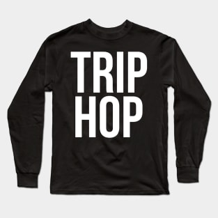 TRIP HOP Bold LOGO Long Sleeve T-Shirt